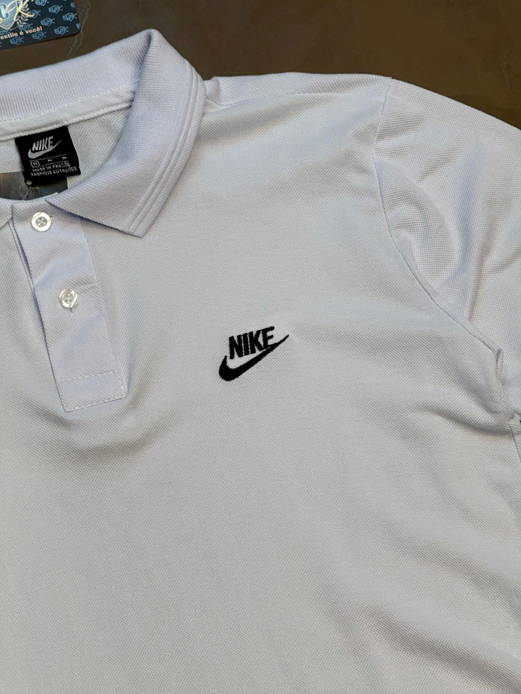 CAMISETA POLO NK SPORTSWEAR - BRANCO