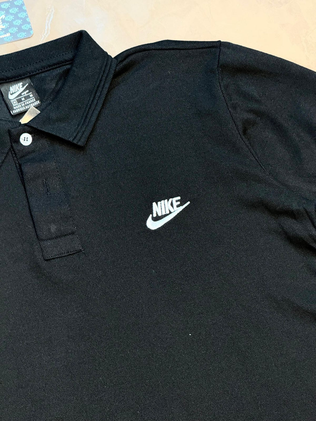 CAMISETA POLO NK SPORTSWEAR - PRETO