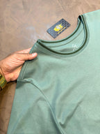 CAMISETA GOLA REDONDA - VERDE