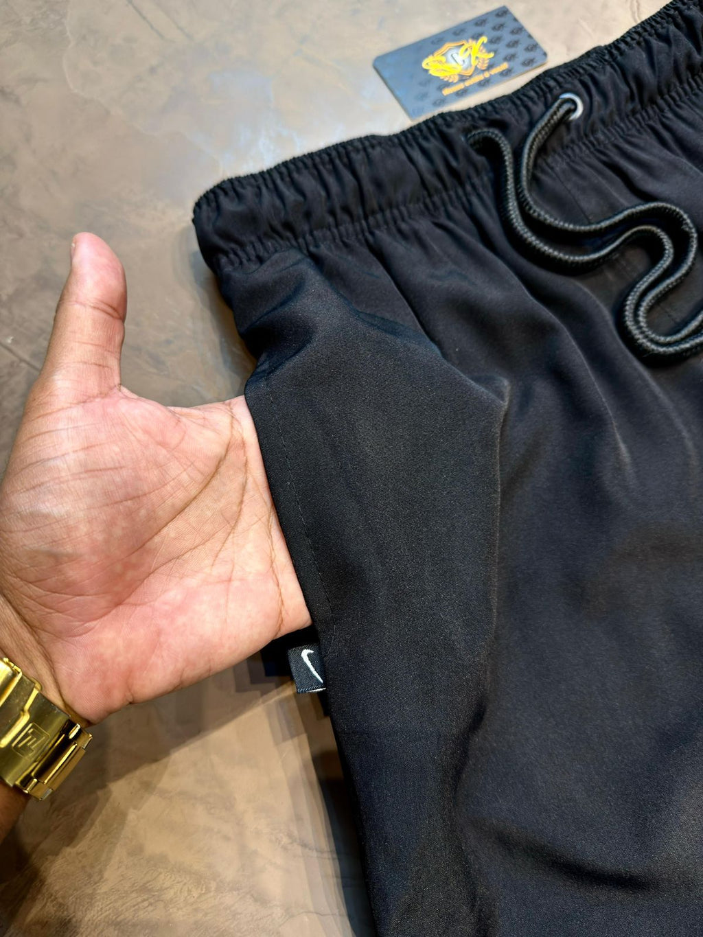 CALÇA TACTEL NK CARGO - PRETA