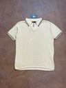 POLO TRICOT - BEGE
