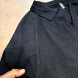 POLO TRICOT COSTURA ITALIANA - PRETA