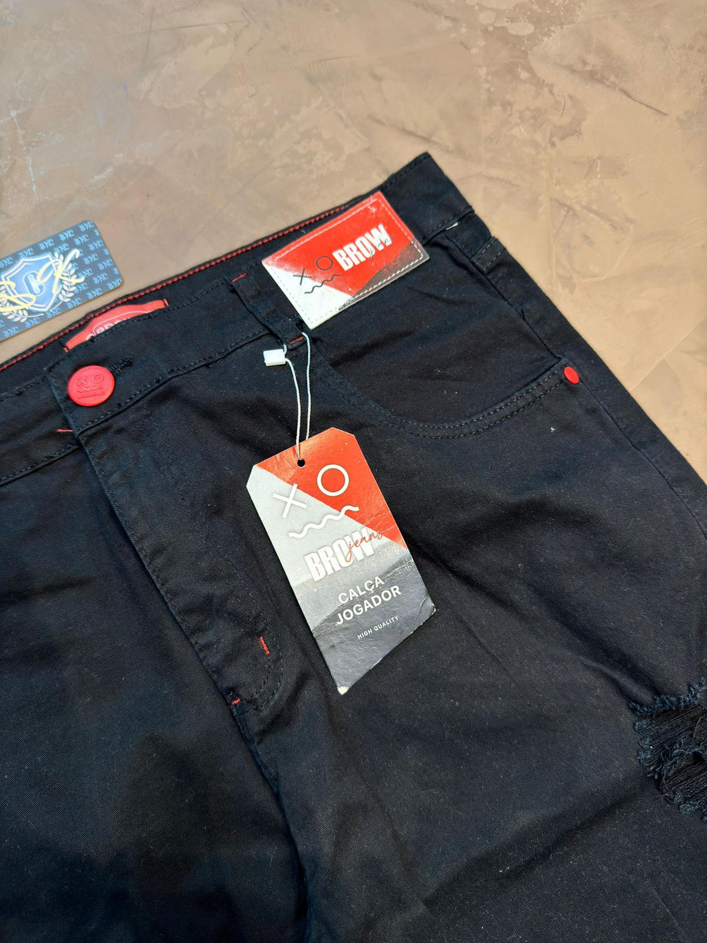 CALÇA BROW "JOGADOR" - PRETA