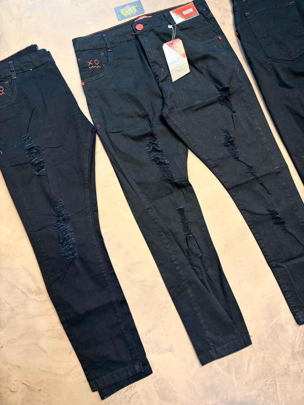 CALÇA BROW "JOGADOR" - PRETA