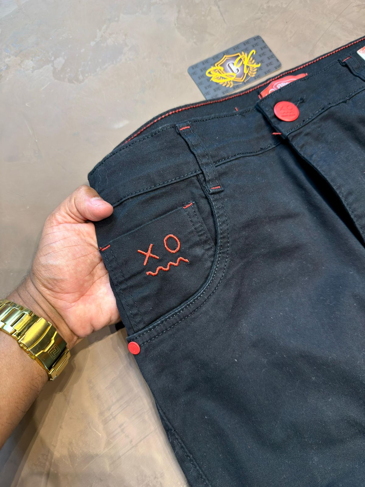 CALÇA BROW "JOGADOR" - PRETA I