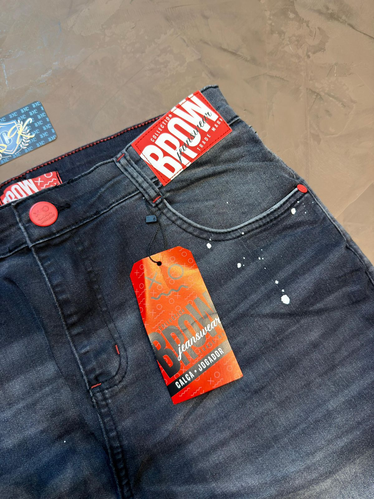 CALÇA BROW "JOGADOR" - CINZA 5