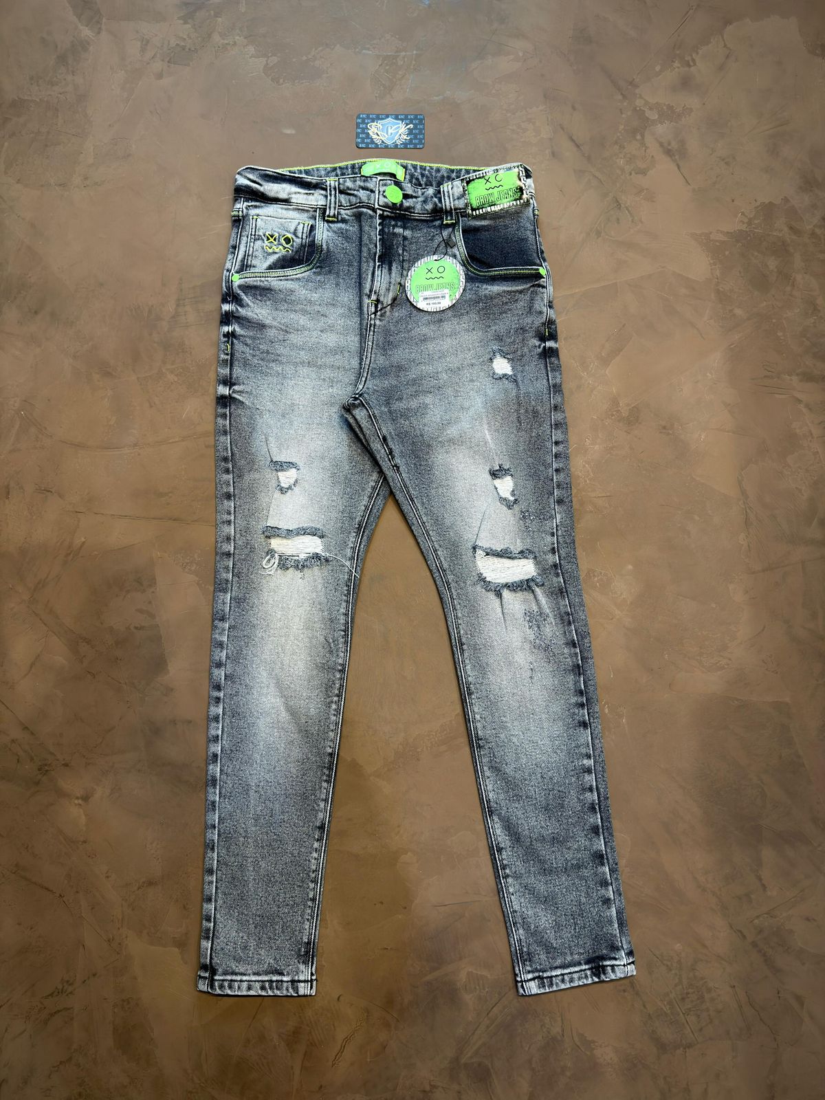 CALÇA BROW "JOGADOR" - CINZA 4