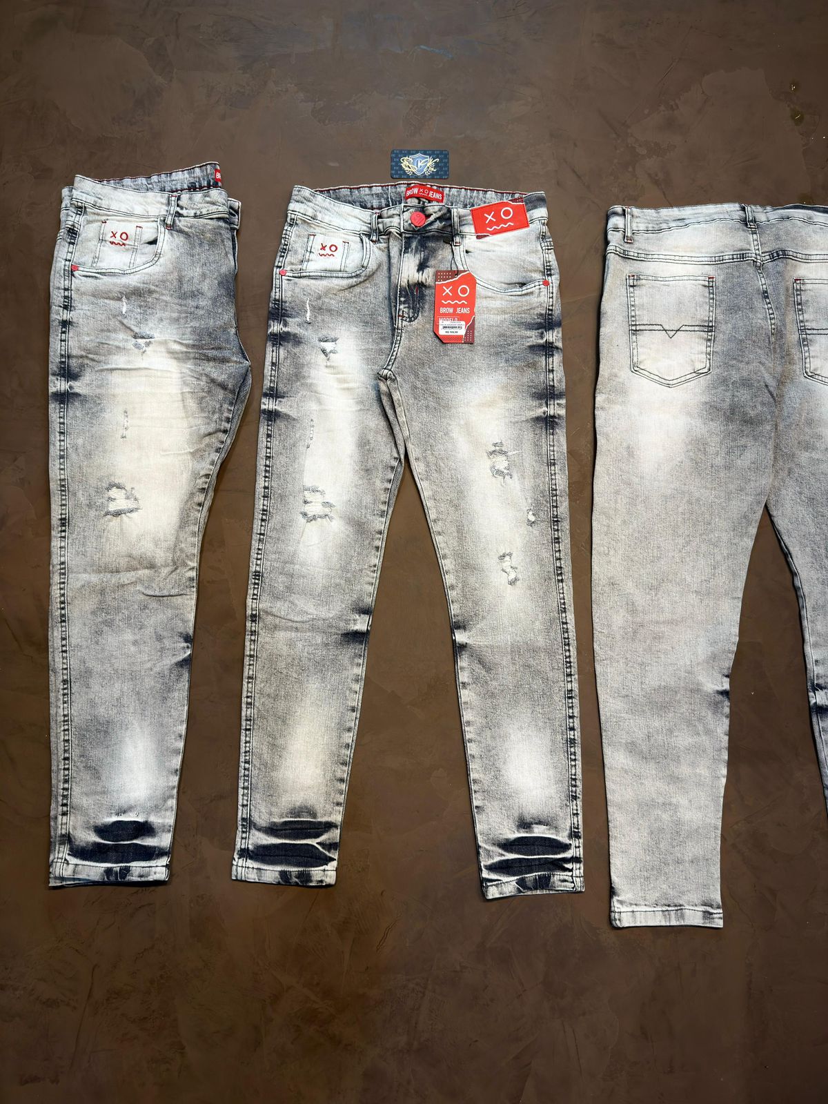 CALÇA BROW "JOGADOR" - CINZA 3