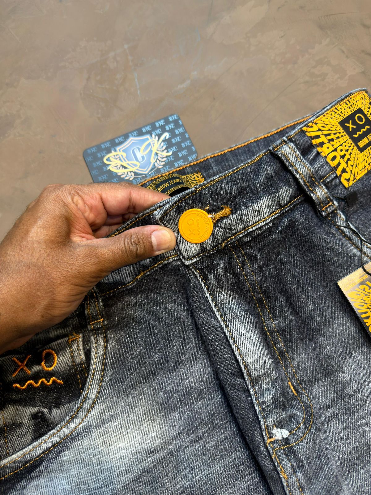 CALÇA BROW "JOGADOR" - CINZA 1