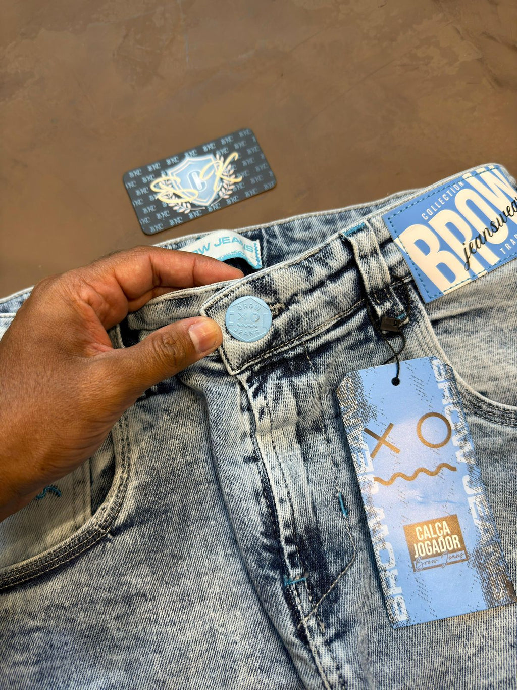 CALÇA BROW "JOGADOR" - JEANS 1