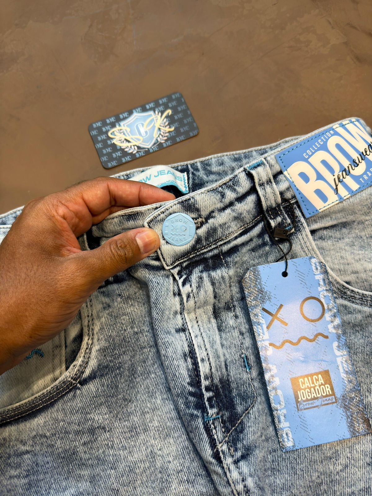 CALÇA BROW "JOGADOR" - JEANS 1