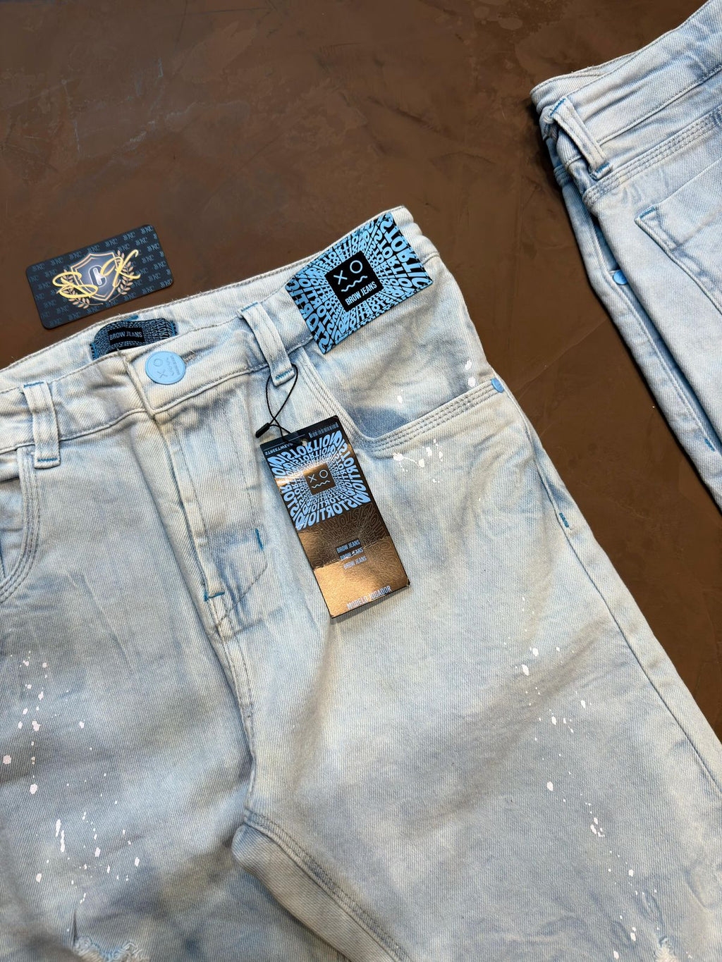 CALÇA BROW "JOGADOR" - LAVAGEM CLARA