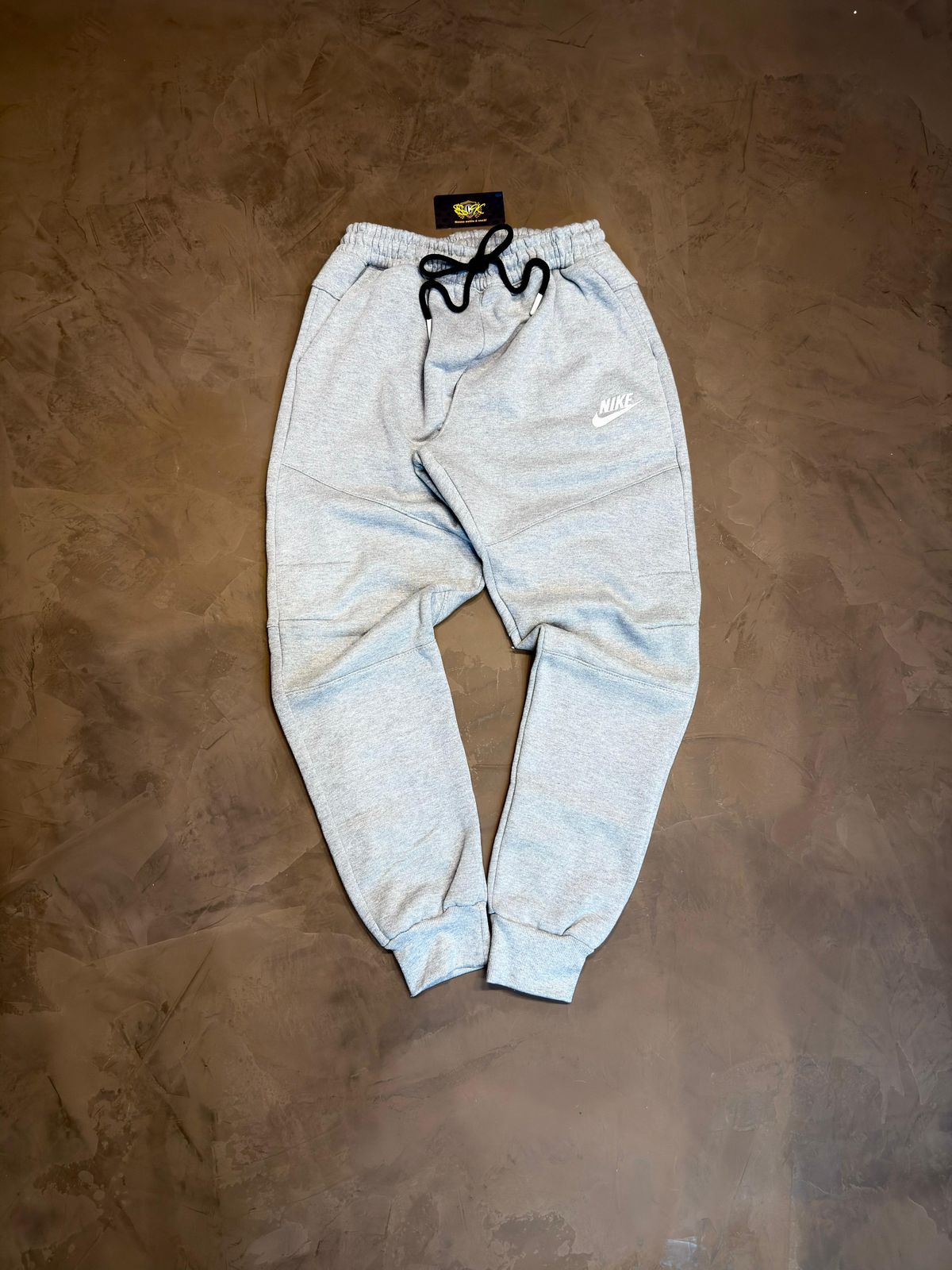 CONJUNTO NK TECH FLEECE - CINZA E PRETO